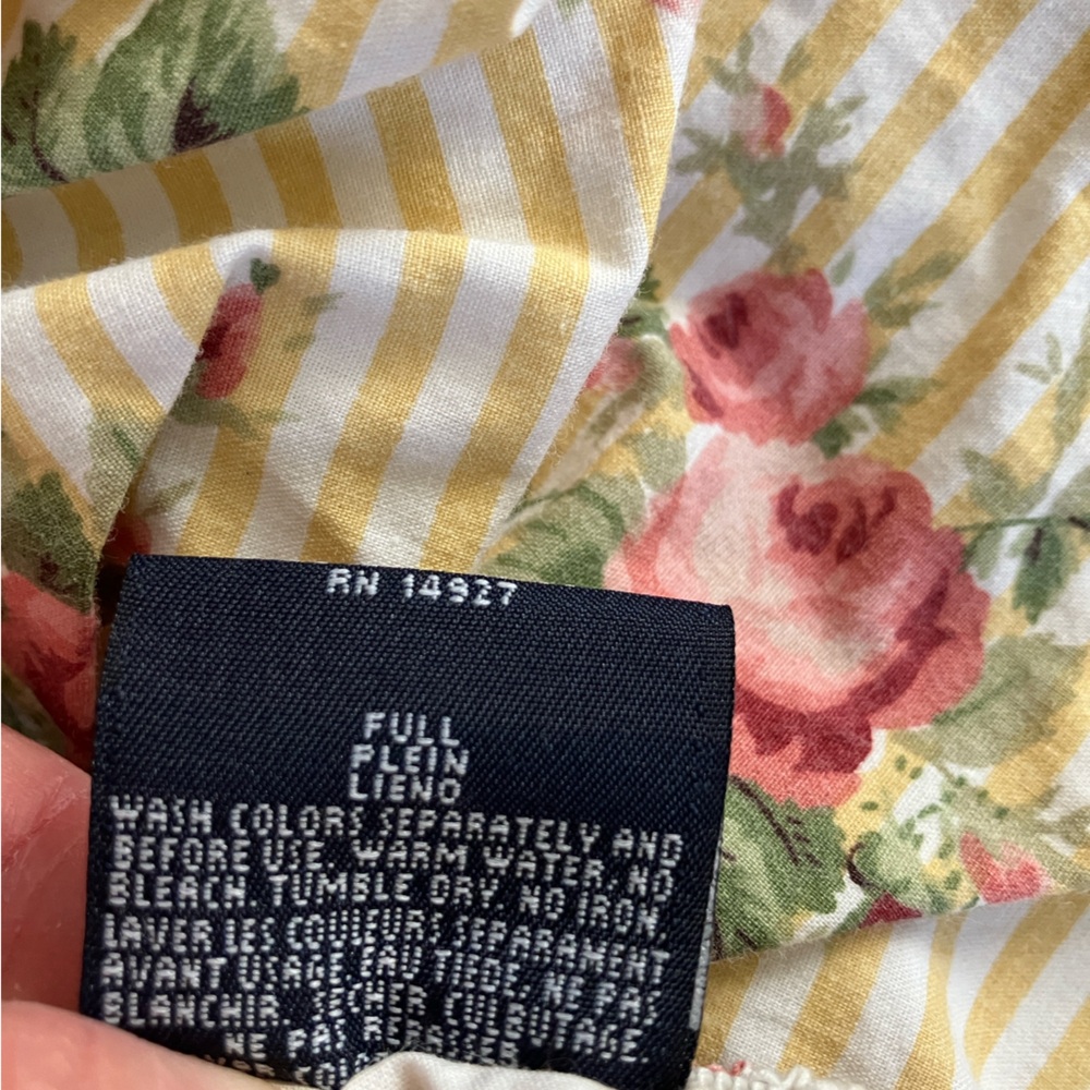 Vintage Ralph Lauren Emma fitted sheet - Picture 4 of 5